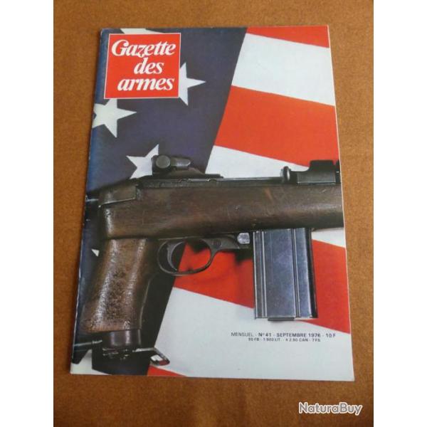 Gazette de armes num�ro 41 Septembre 1976