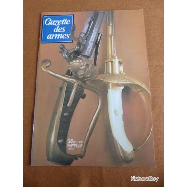 Gazette de armes num�ro 67 Novembre 1978