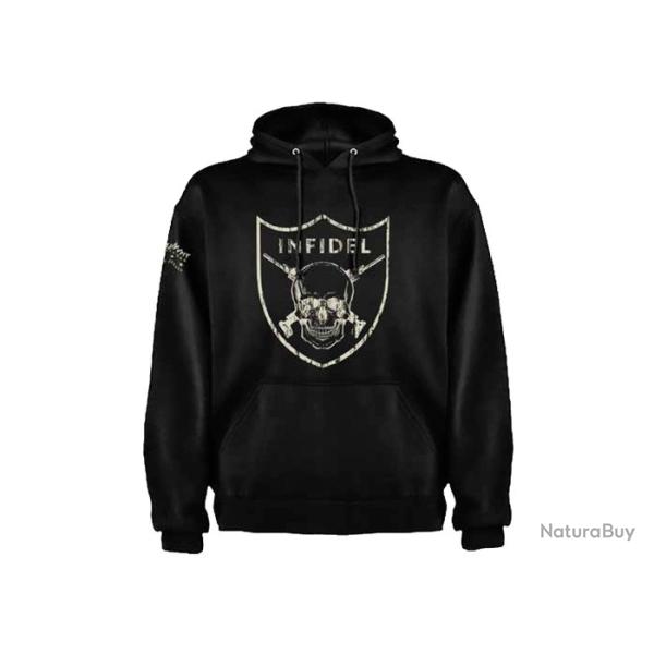Sweat � capuche Infidel Army Design Coloris Noir