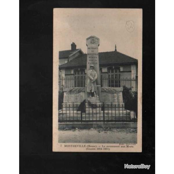 montzeville le monument aux morts 1914-1918