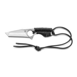 Poignard tour de cou S-Neck&reg; paracorde bicolore noir/vert