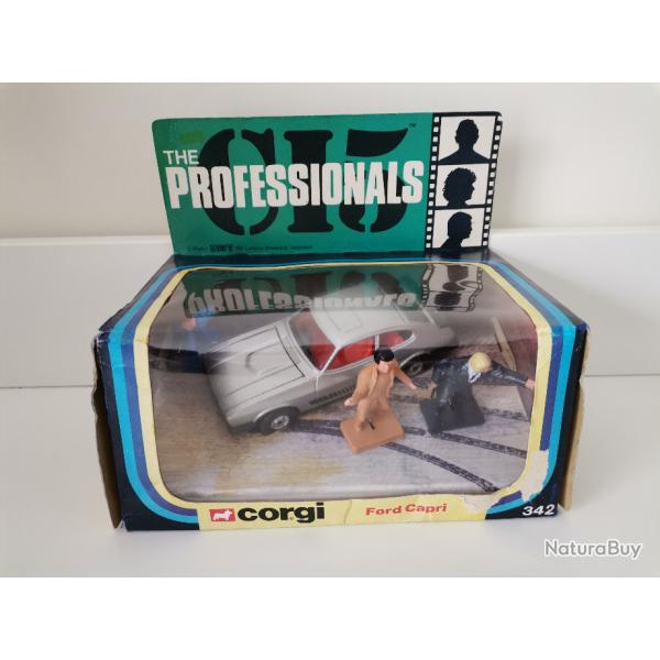 Corgi Toys 342 Les Professionnels Ford Capri vintage neuf