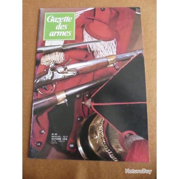 Gazette des armes num�ro 64 Octobre  1978