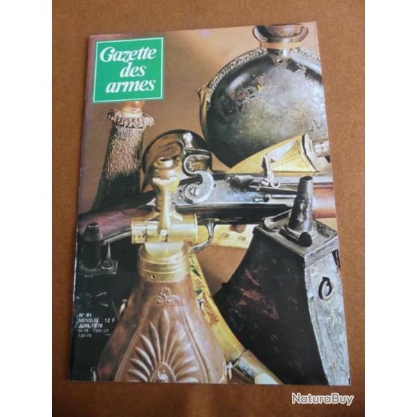 Gazette des armes num�ro 61 juin 1978