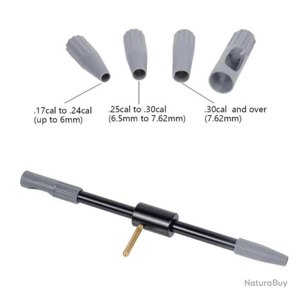 Brosse de Nettoyage et Entretien Arme Carabine Fusil Baguette Outil de Chasse 17cal � 30cal