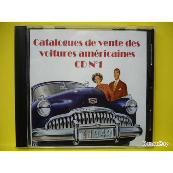 640 Catalogues et brochures des voitures am�ricaines de 1900 � 1999 - CD N�1/7