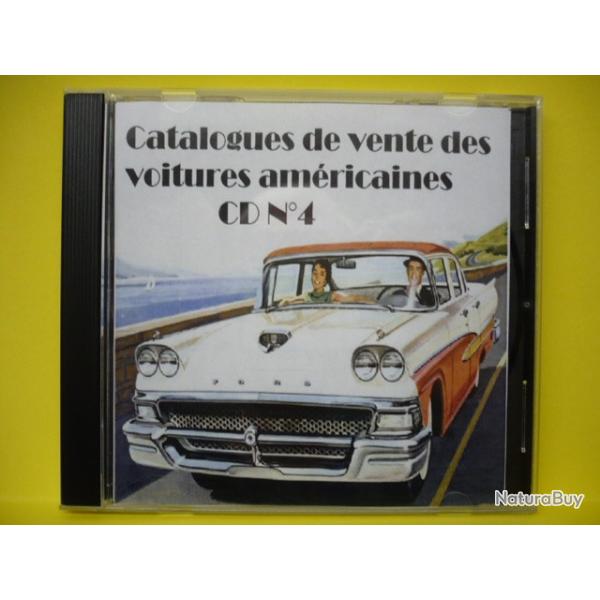 1210 Catalogues et brochures des voitures am�ricaines de 1900 � 1999 - CD N�4/7