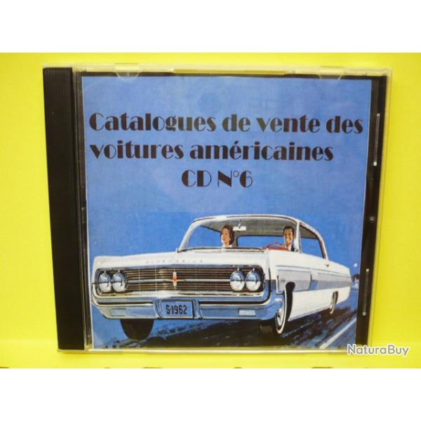 710 Catalogues et brochures des voitures am�ricaines de 1900 � 1999 - CD N�6/7