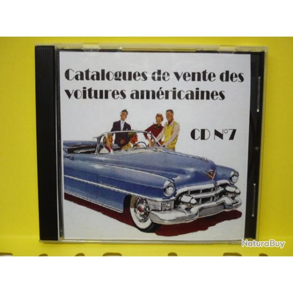 570 Catalogues et brochures des voitures am�ricaines de 1900 � 1999 - CD N�7/7