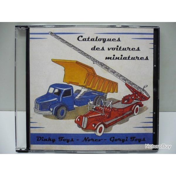 100 catalogues de voitures miniatures et circuits 24 de 1949 � 1983 sur CD