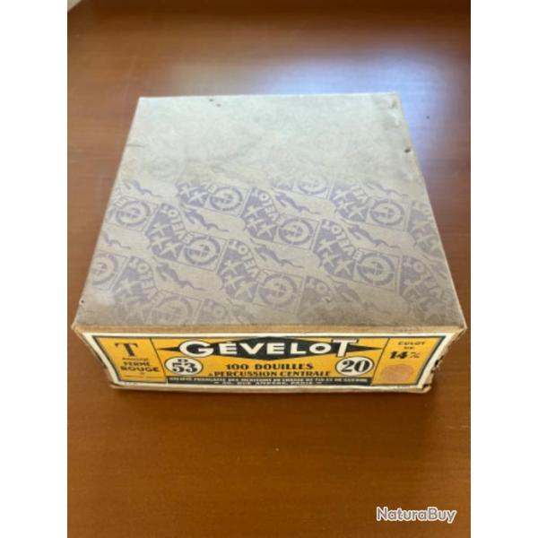 Bo�te de 100 douilles de calibre 20 GEVELOT (11)