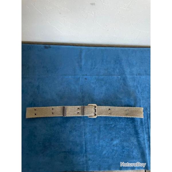 Ceinturon militaire toile kaki US?