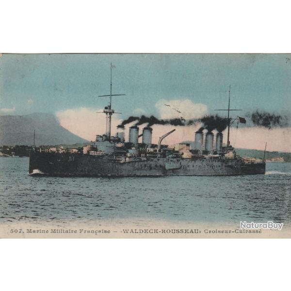 CPA - Marine de Guerre  Fran�aise - WALDECK -ROUSSEAU Croiseur Cuirasse N�824