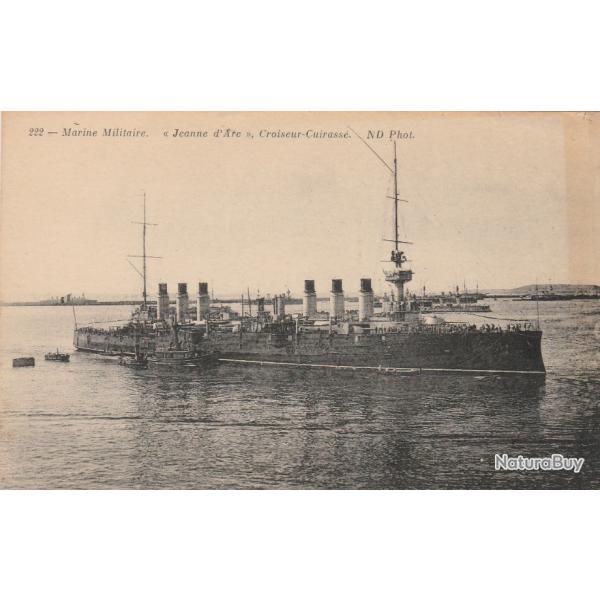 CPA - Marine de Guerre  Fran�aise -"Jeanne dArc Croiseur-Cuirasse N�821