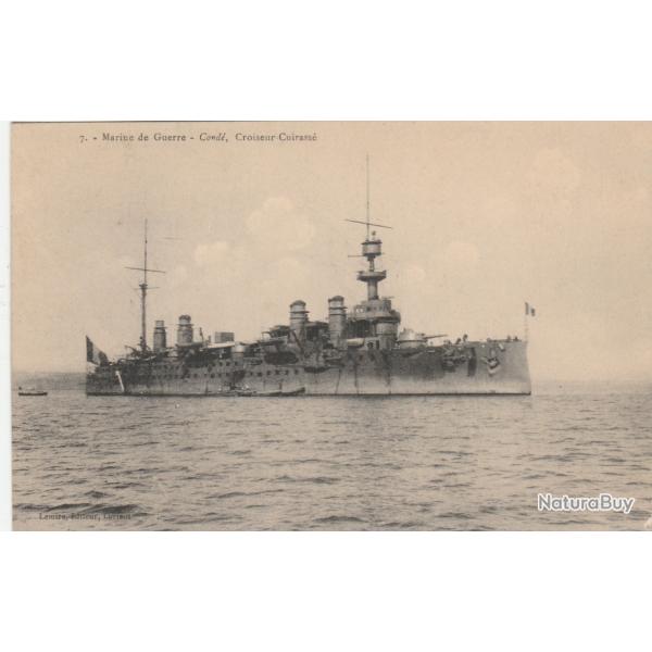CPA - Marine de Guerre  Fran�aise -  Conde Croiseur Cuirasse N�810