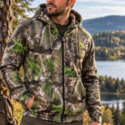 Sweat Camouflage &agrave; capuche Trek 102 GT