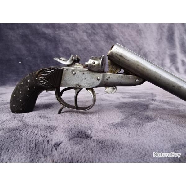 Beau pistolet de vnerie central Brziien
