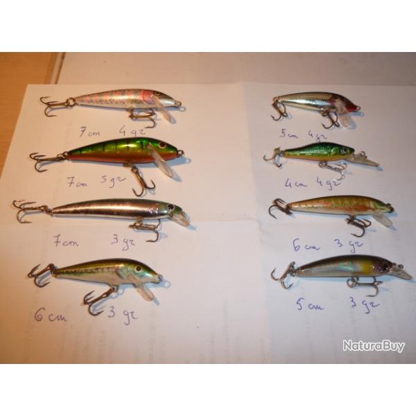 leurres rapala truite