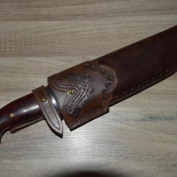 Exceptionnel Couteau de Camp Micka&euml;l Moing