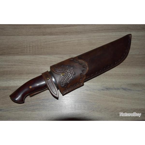 FIN DE VENTE - Exceptionnel Couteau de Camp Micka�l Moing