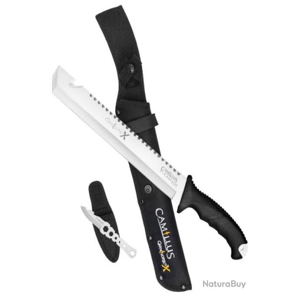 Machette Camillus Carnivore X  titanium noire