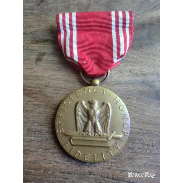m�daille US ARMY GOOD MEDAL