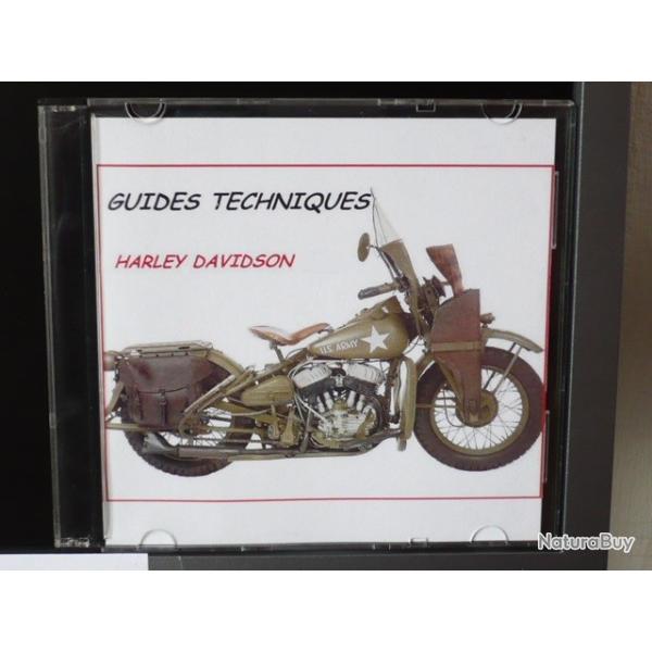 100 Guides Techniques des Motos Harley Davidson de 1930 � 2016 sur CD
