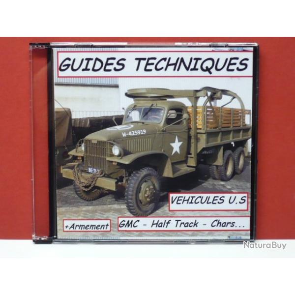 230 GUIDES TECHNIQUES des VEHICULES de COMBAT U.S en 1944 sur CD ROM
