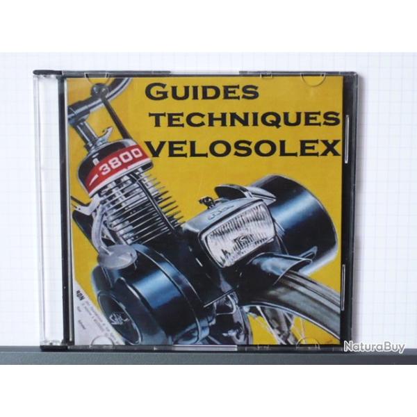 85 GUIDES TECHNIQUES VELOSOLEX sur CD ROM - Solex Ce CD ROM