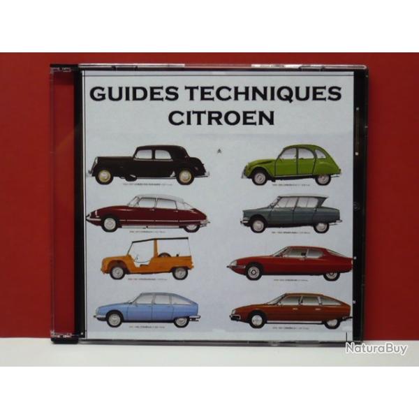 70 Guides techniques voitures CITROEN AX, BX, CX, GS, LN, SM, VISA et XM sur CD ROM