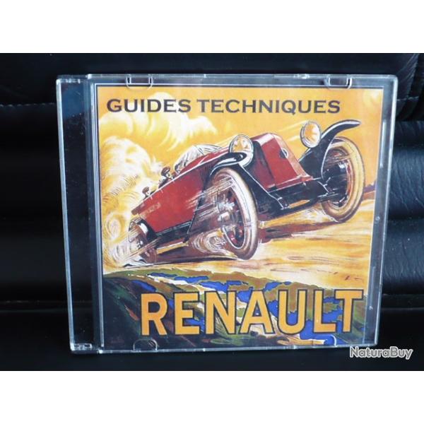 180 GUIDES TECHNIQUES VOITURES ANCIENNES RENAULT de 1920  1985 sur CD