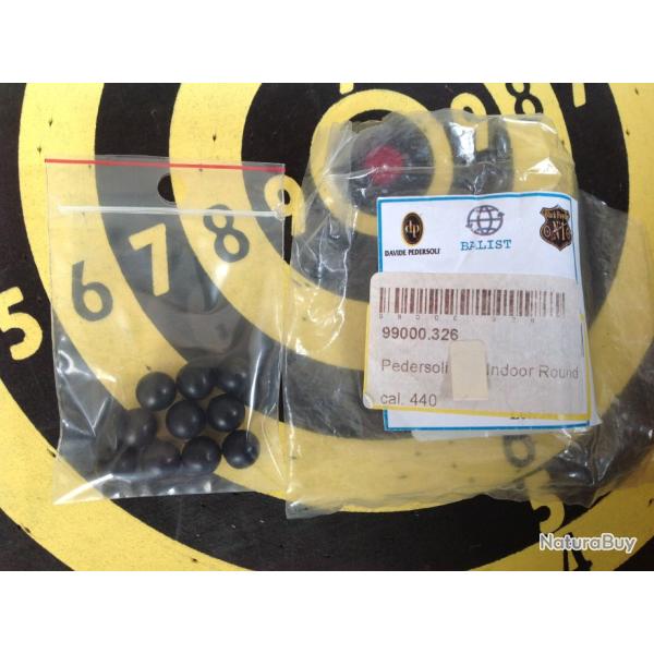 Balles pour le tir r�duit de marque Pedersoli.