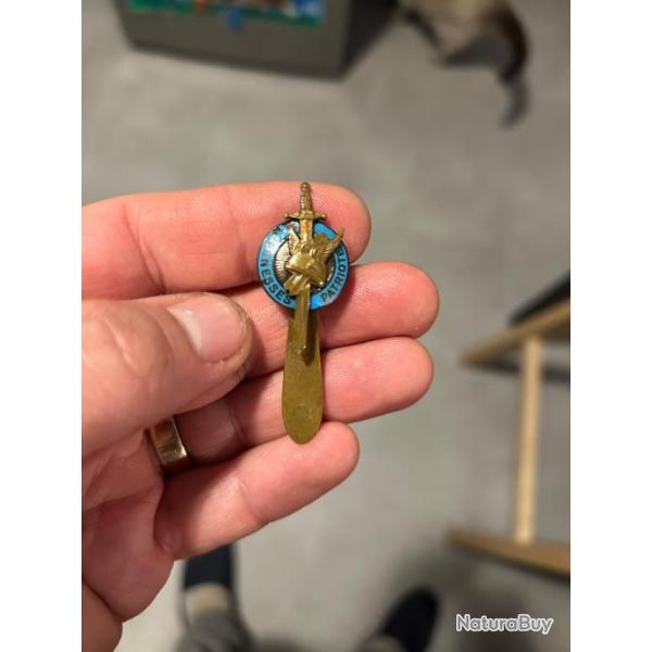 Insigne Jeunesses Patriotes 1924-1936 �maill� Bleu