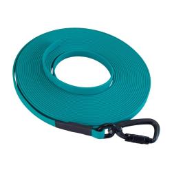 Longe BIOTHANE Twist-Lock 13 mm 3 m SANS poign&eacute;e Turquoise