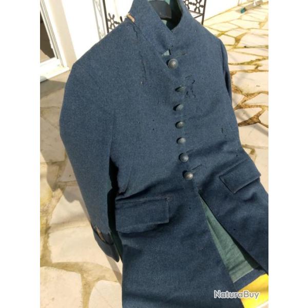 Vente vareuse arm�e fran�aise infanterie mod�le 14 18 authentique !