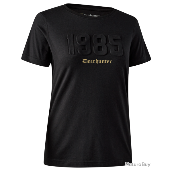 Tee shirt femme Jubilee noir DEERHUNTER