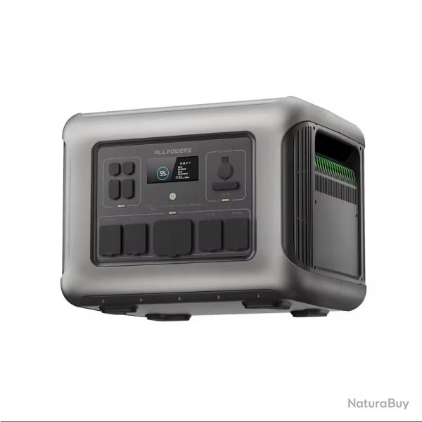 Batterie �lectrique Portable 299Wh - Prises AC 2x600W (1200W) pour Camping & Maison , Van - Promo