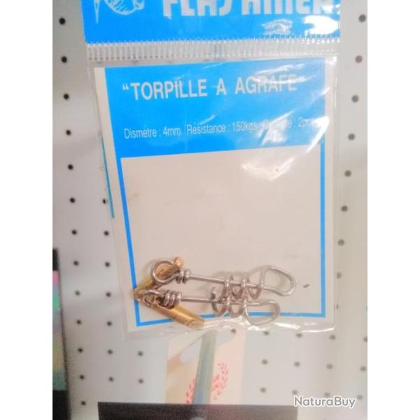 �merillon mer torpille � agrafe