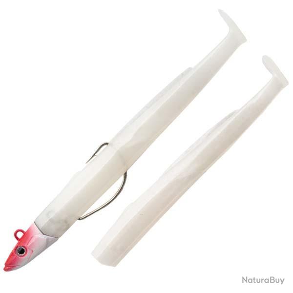 Combo Shore Black Eel 15cm 20g - Taille 3 - Be 150 White Coco Red Head