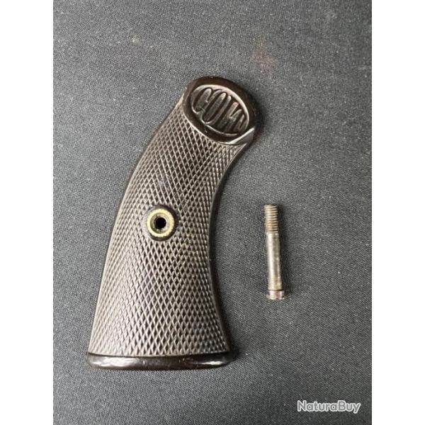 PLAQUETTE DROITE D'ORIGINE POUR COLT NEW POLICE 32