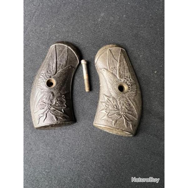 RARES PLAQUETTES BULLDOG AMERICAN ARMS