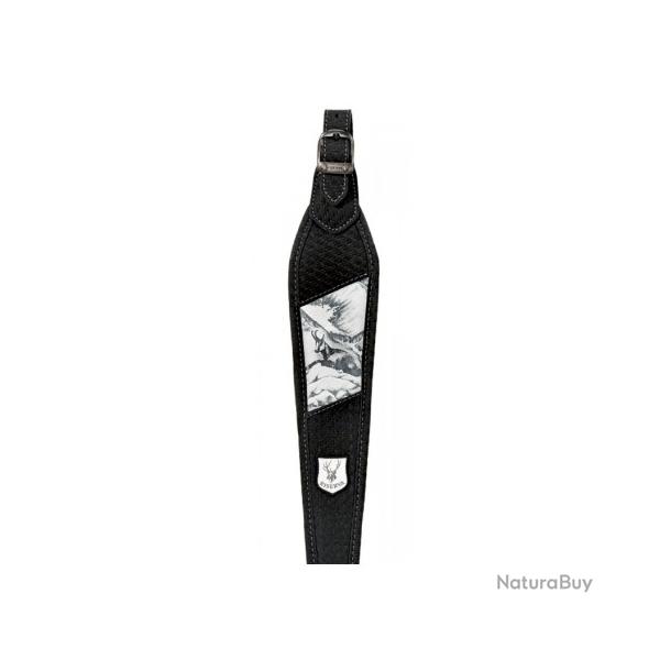 Bretelle RISERVA style carbone s�rigraphie chamois