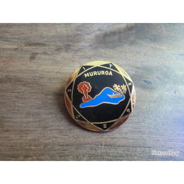 insigne air site de mururoa  cep   / augis fia  lyon