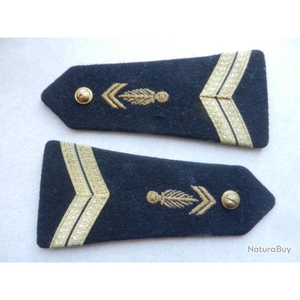 paire de pattes d'�paule �paulettes gendarmerie mobile