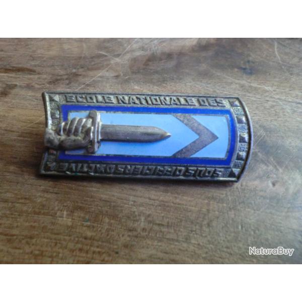 insigne �cole nationale des sous officiers d active   /  G 1987    drago paris