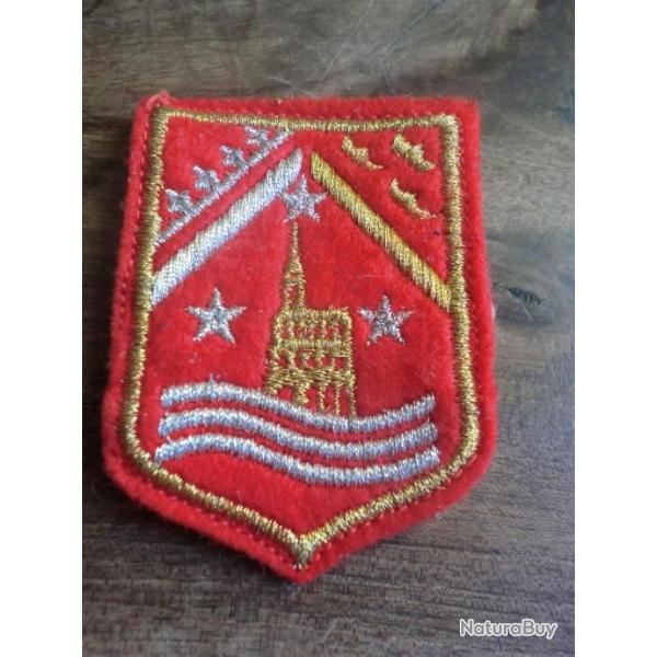 insigne patch  attache  de la brigade  d alsace de strasbourg