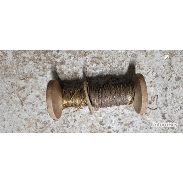 fil ancien, soie, m�tal dor� (474)