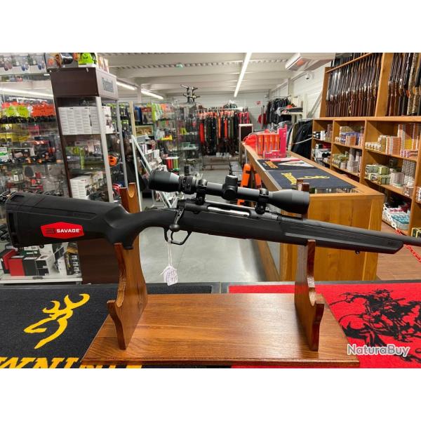Savage Axis Filet�e droitier + lunette 3-9x40 308 win