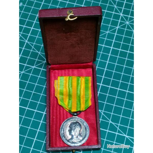 MEDAILLE DU TONKIN, "MARINE" ,FRANCE, COFFRET