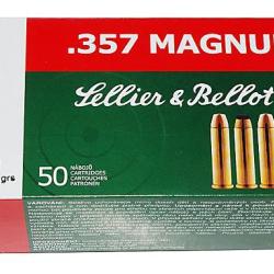 Sellier & Bellot .357 mag FMJ 158 grs (x50)